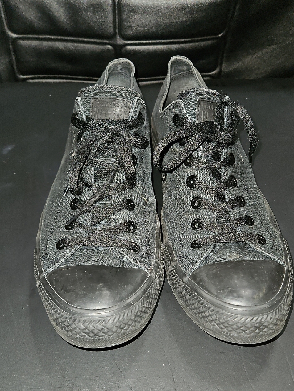 Converse Black Low Top Canvas Sneakers Size 13